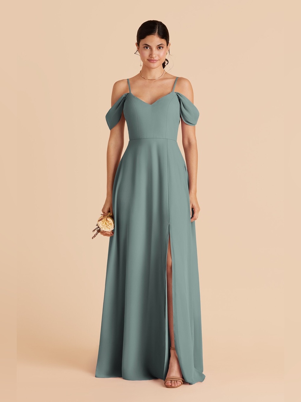 Birdy Grey Sea Glass Chiffon Dress